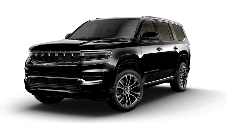 2022 Grand Wagoneer Obsidian in Diamond Black