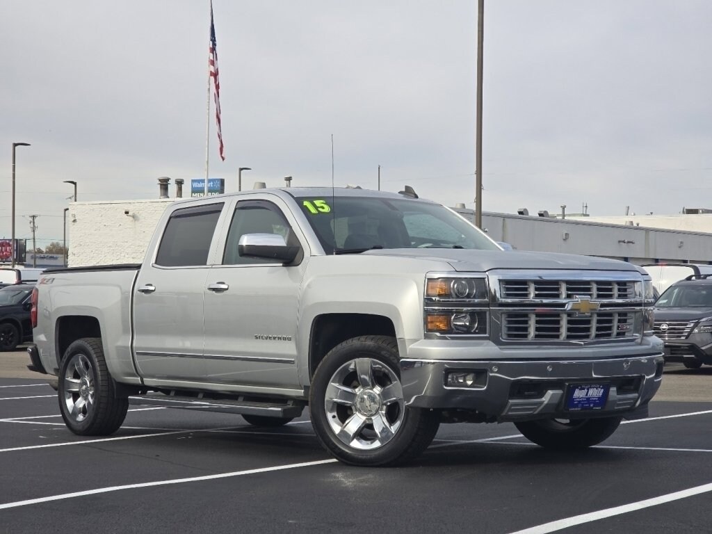 Used 2015 Chevrolet Silverado 1500 LTZ Crew Cab Pickup