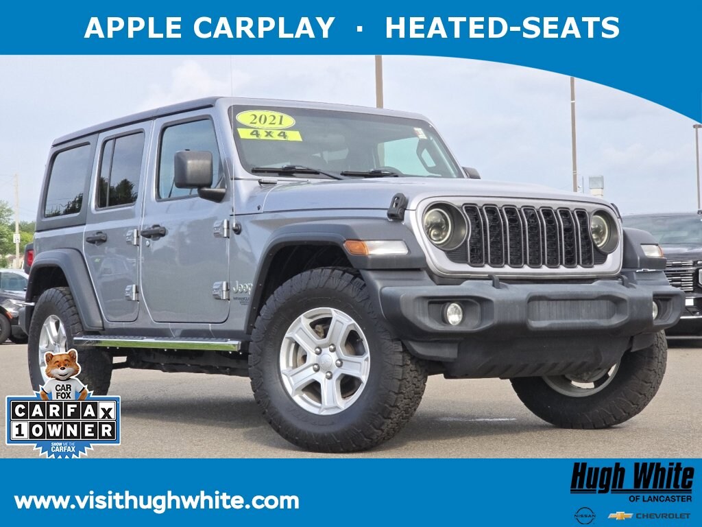 Used 2021 Jeep Wrangler Unlimited Sport S Convertible