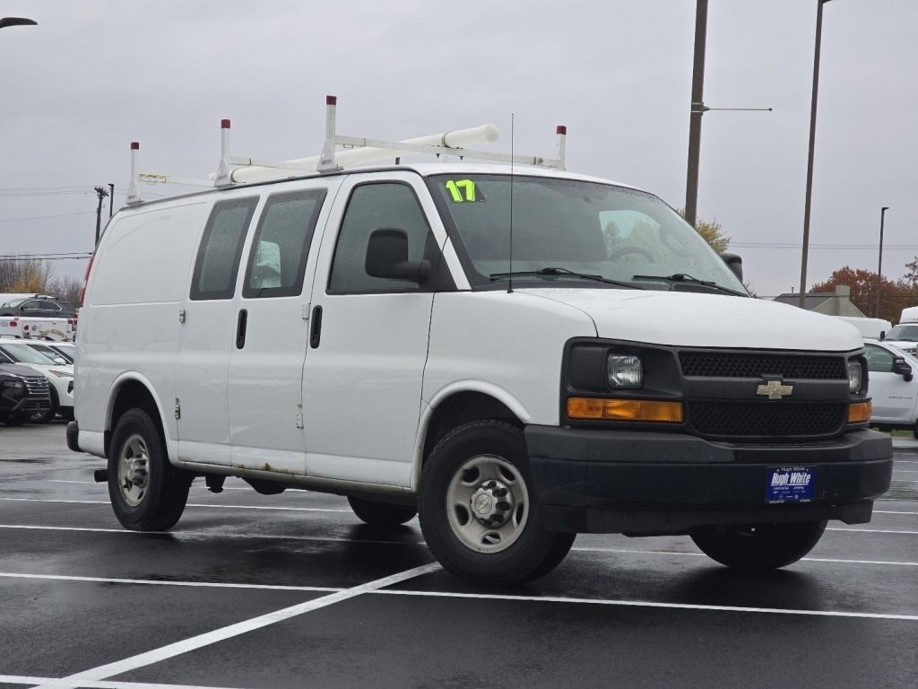 Used 2017 Chevrolet Express Cargo Work Van with VIN 1GCWGAFF4H1113138 for sale in Lancaster, OH
