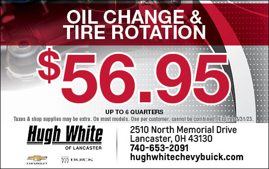 $56.95 Oil Change & Tire Rotation | Hugh White Chevy Buick of Lancaster