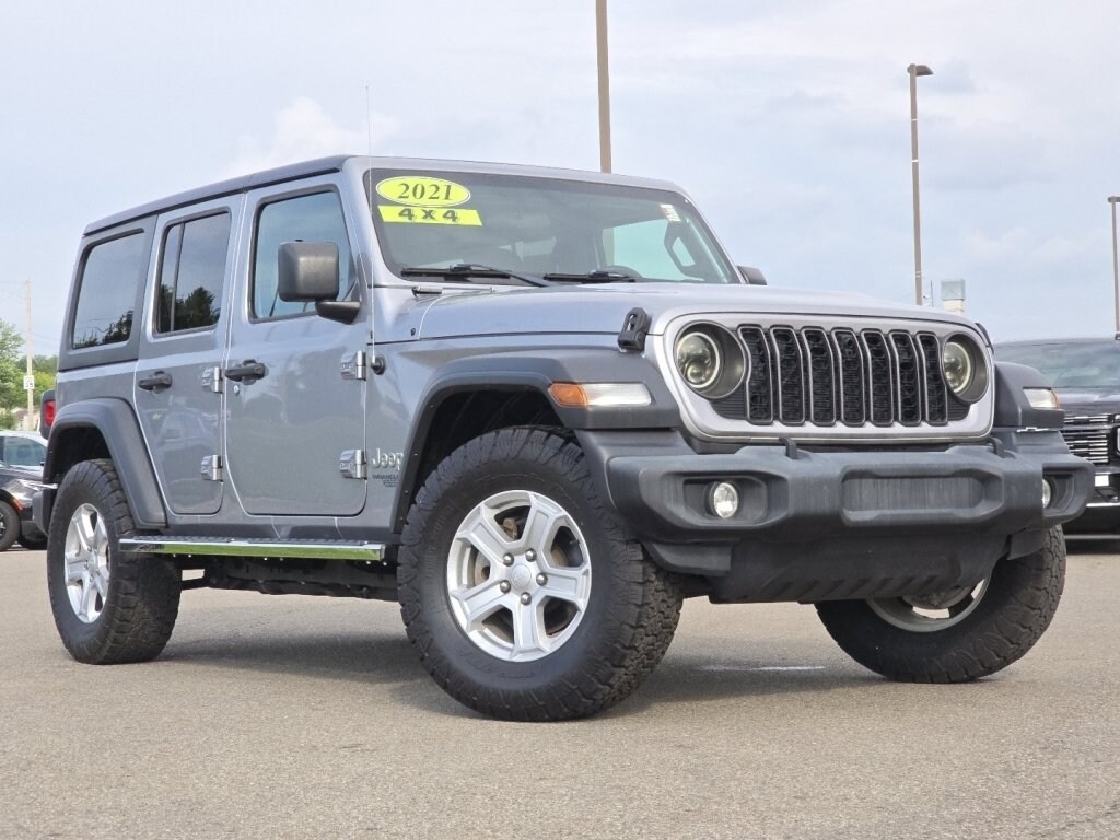 Used 2021 Jeep Wrangler Unlimited Sport S Convertible