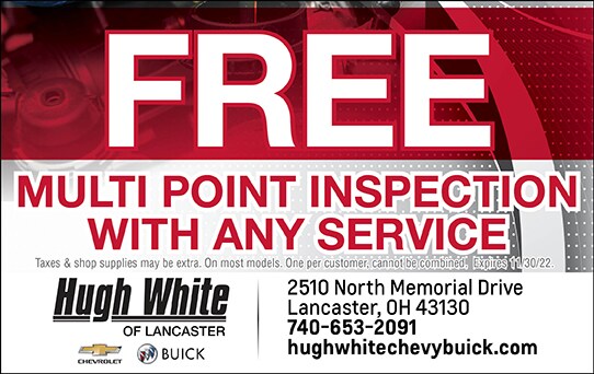 Free Multi-Point Inspection | Hugh White Chevy Buick of Lancaster