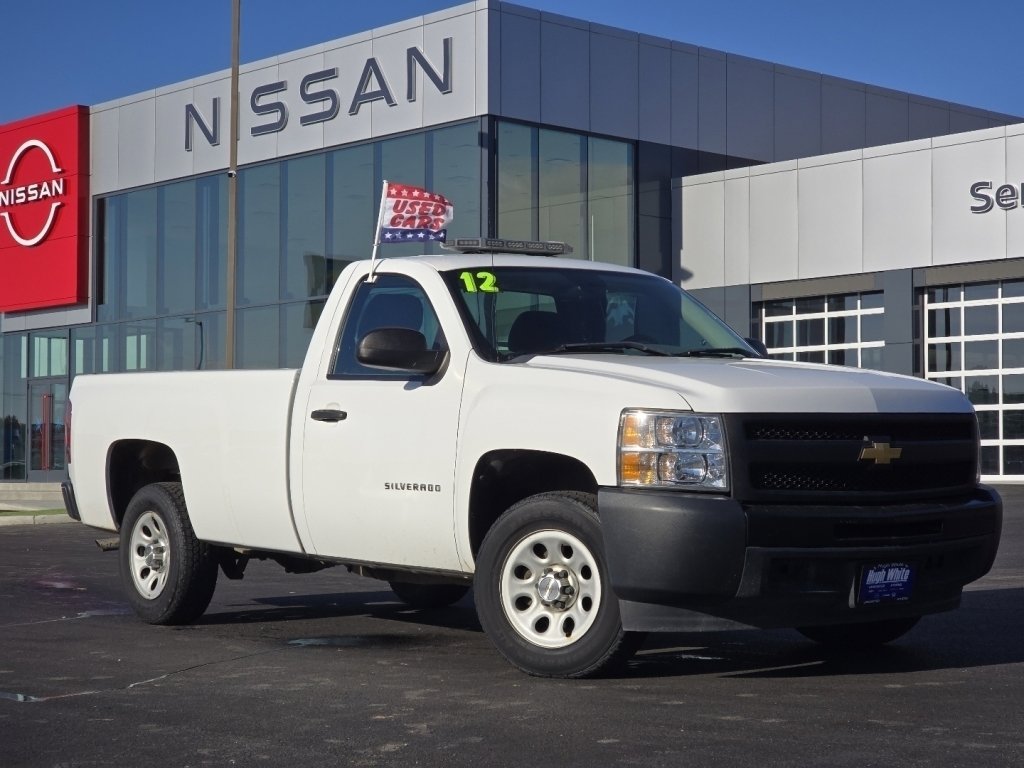 Used 2012 Chevrolet Silverado 1500 Work Truck with VIN 1GCNCPEX0CZ223232 for sale in Lancaster, OH