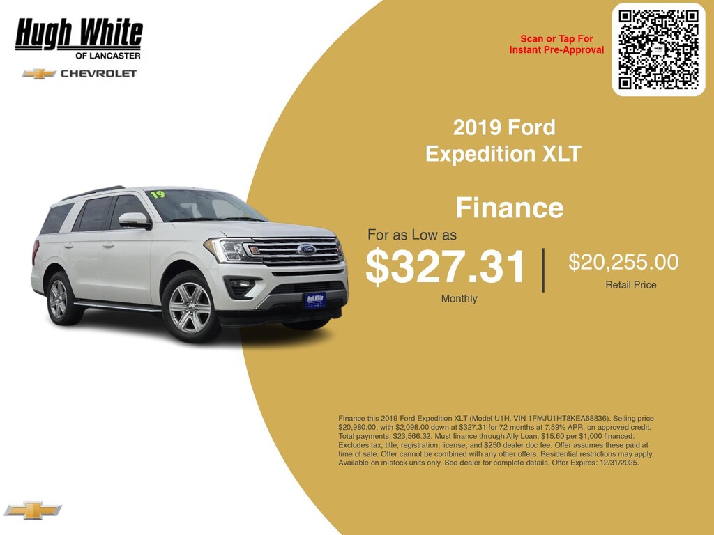 Used 2019 Ford Expedition XLT Sport Utility