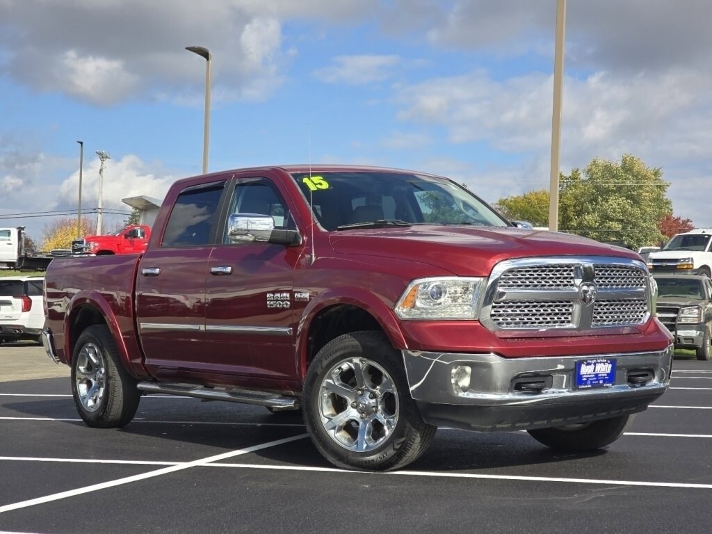 Used 2015 Ram 1500 Laramie Crew Cab Pickup