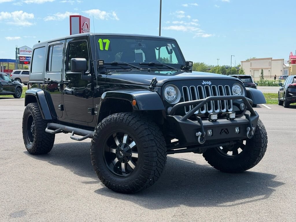 Used 2017 Jeep Wrangler Unlimited Sahara Convertible