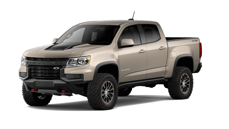 2021 Chevy Colorado ZR2 in Sand Dune Metallic