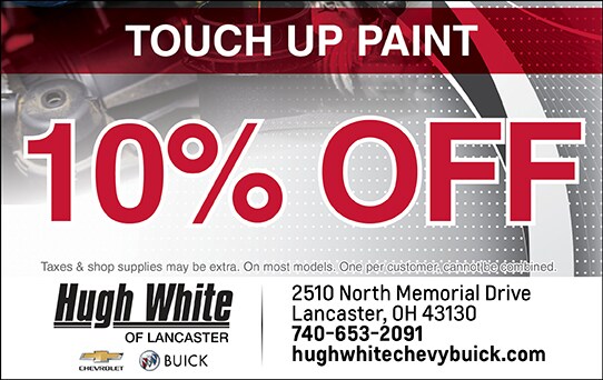 10% Off Touch Up Paint | Hugh White Chevy Buick of Lancaster