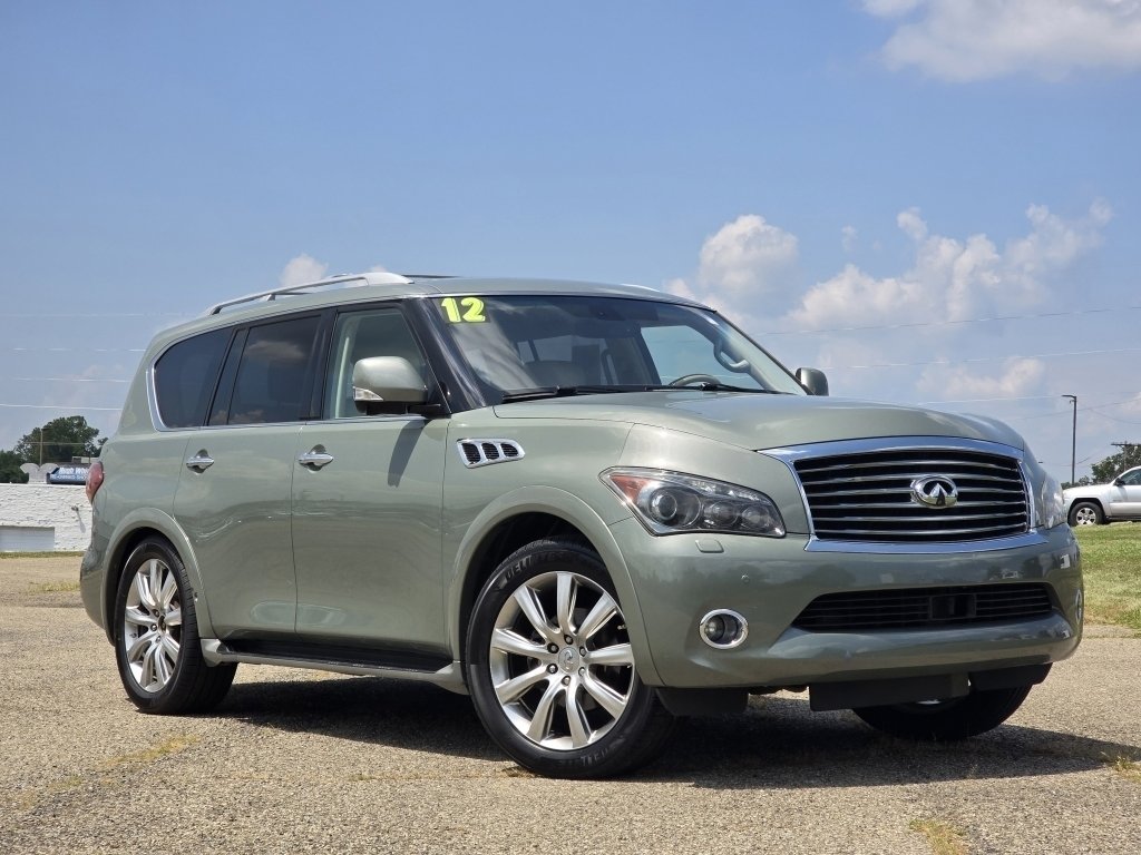 Used 2012 INFINITI QX 56 with VIN JN8AZ2NE2C9017347 for sale in Lancaster, OH