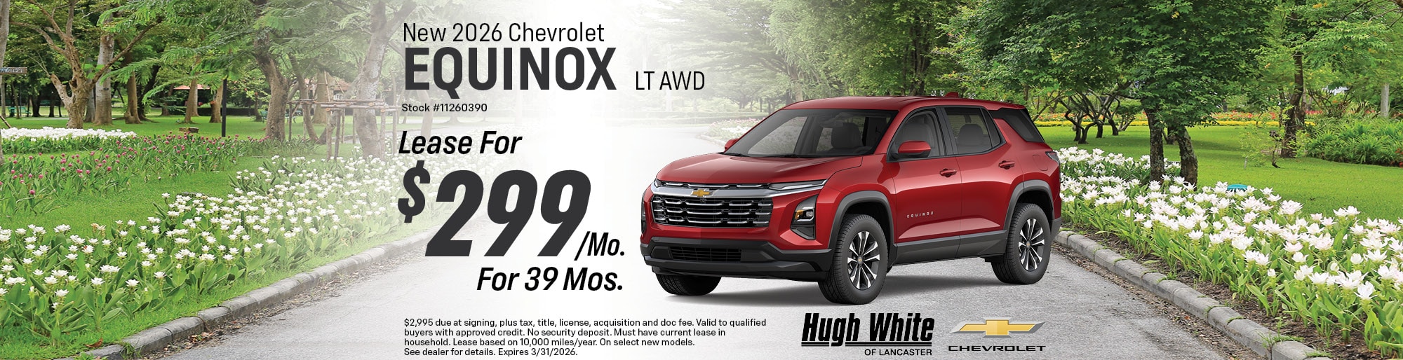 2026 Chevy Equinox Offer | Hugh White Chevy Buick