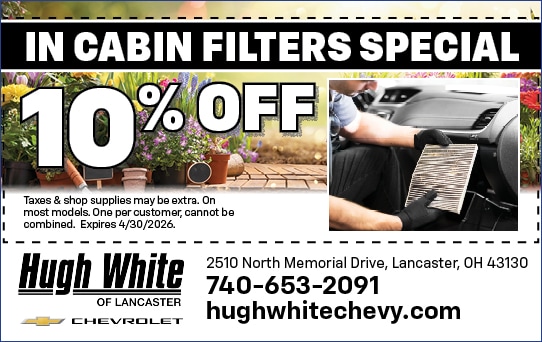 Cabin Filter Special