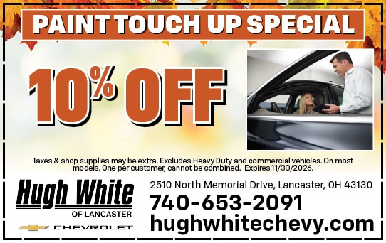 Paint Touch Up Special