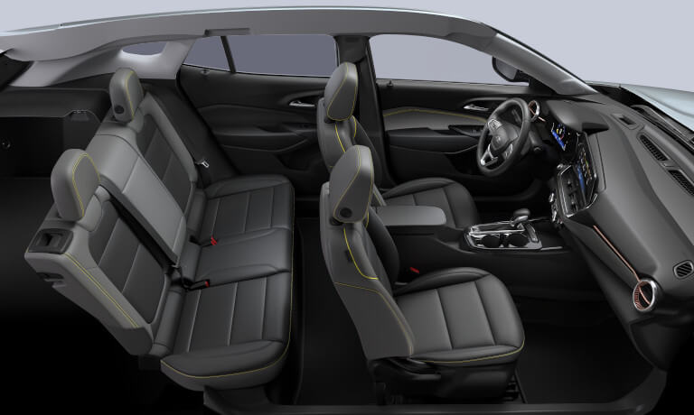 2026 Chevy Trax Interior Seats Side View