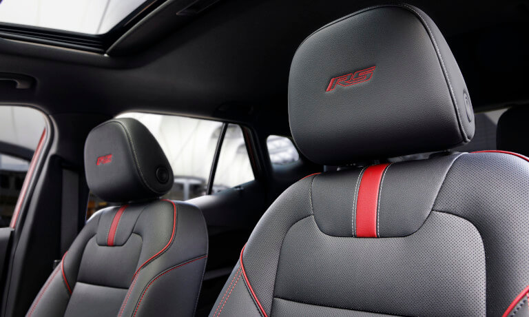 2026 Chevy Trax Interior Seats Red Accent