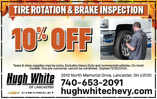Tire Rotation & Brake Inspection
