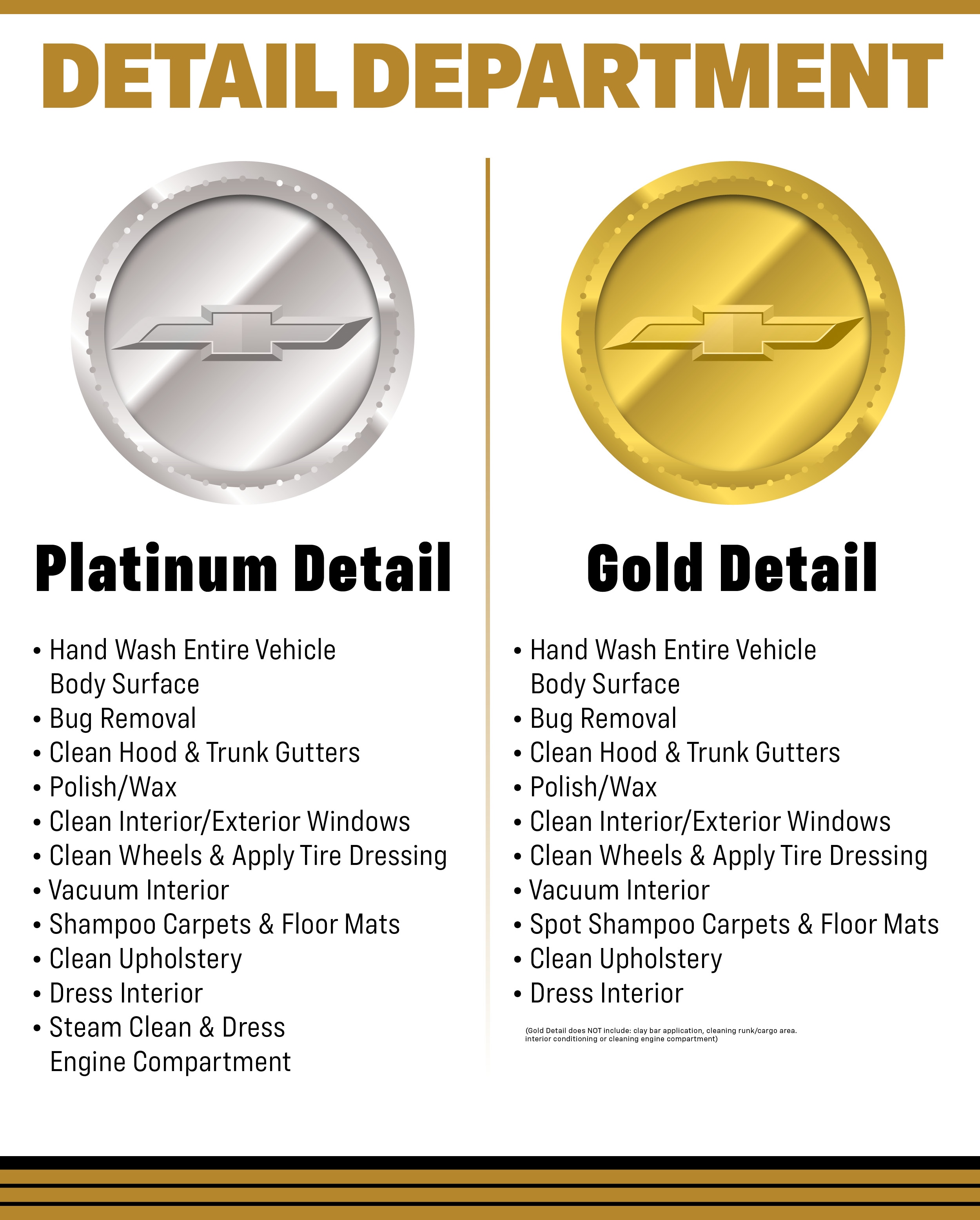 car detail department