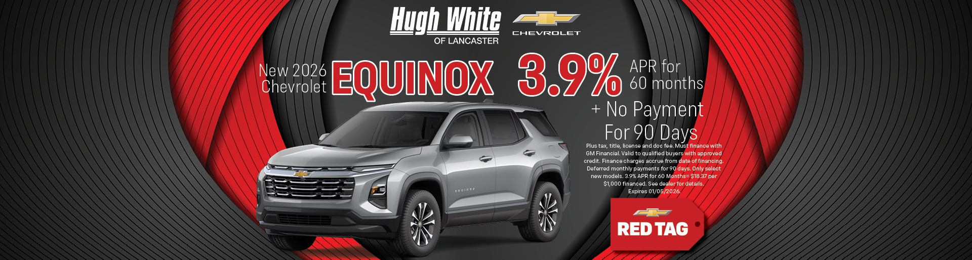 2026 Chevy Equinox Offer | Hugh White Chevy Buick