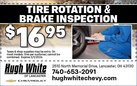 Tire Rotation & Brake Inspection