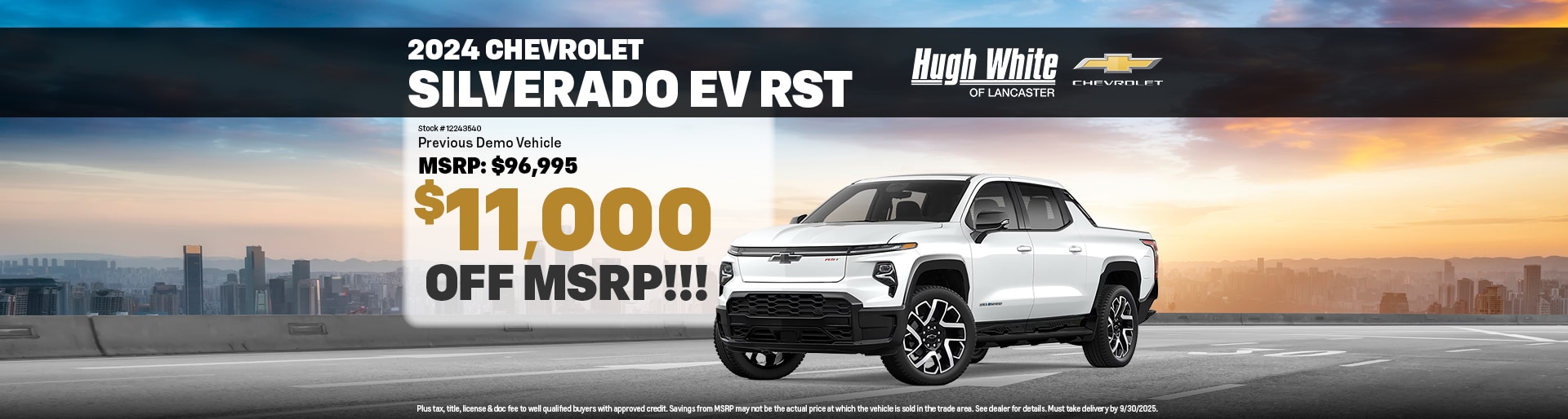 2025 Chevy Silverado EV Offer | Hugh White Chevy Buick