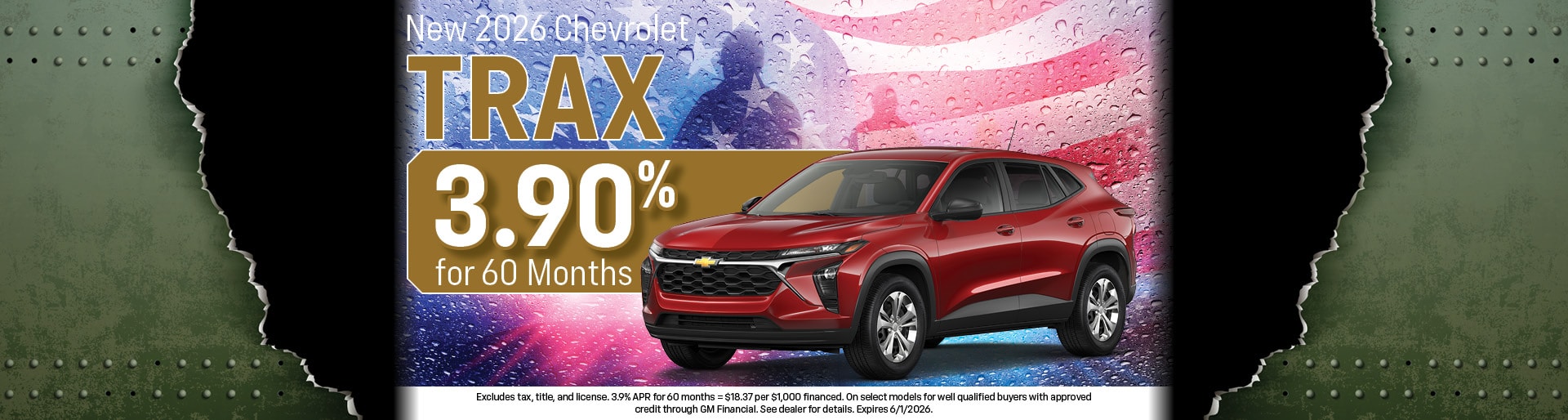 2026 Chevy Trax Offer | Hugh White Chevy Buick