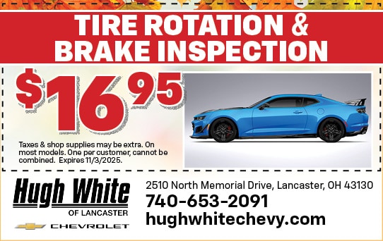 Tire Rotation & Brake Inspection