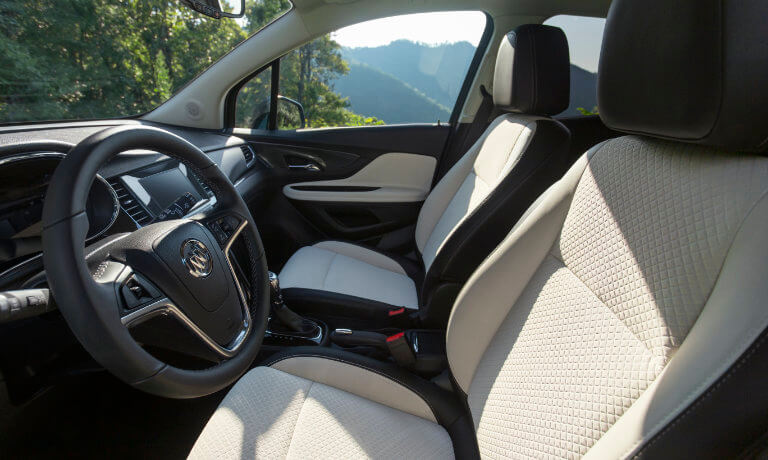 2022 Buick Encore infotainment system and dashboard
