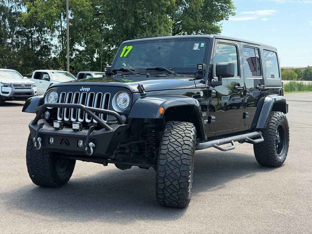 Used 2017 Jeep Wrangler Unlimited Sahara Convertible