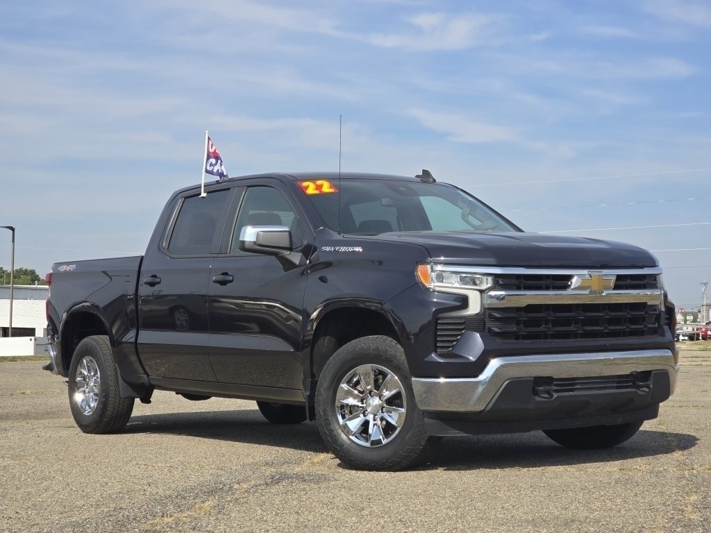 Used 2022 Chevrolet Silverado 1500 LT Crew Cab Pickup