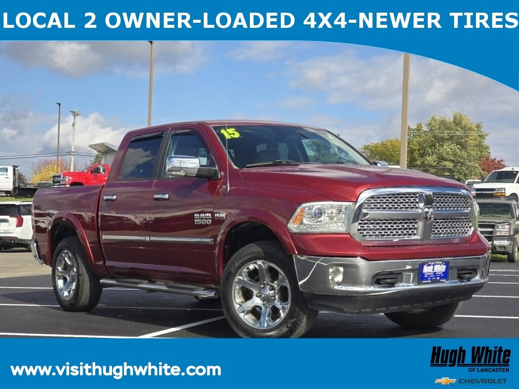 Used 2015 Ram 1500 Laramie Crew Cab Pickup