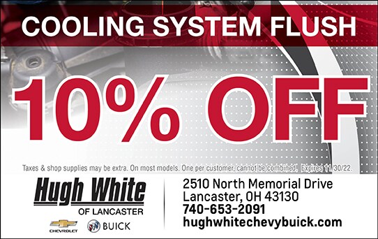 10% Off Cooling System Flush | Hugh White Chevy Buick of Lancaster