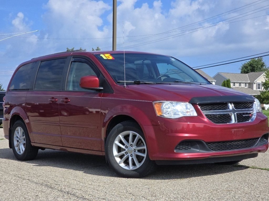 Used 2015 Dodge Grand Caravan SXT with VIN 2C4RDGCG1FR688733 for sale in Lancaster, OH