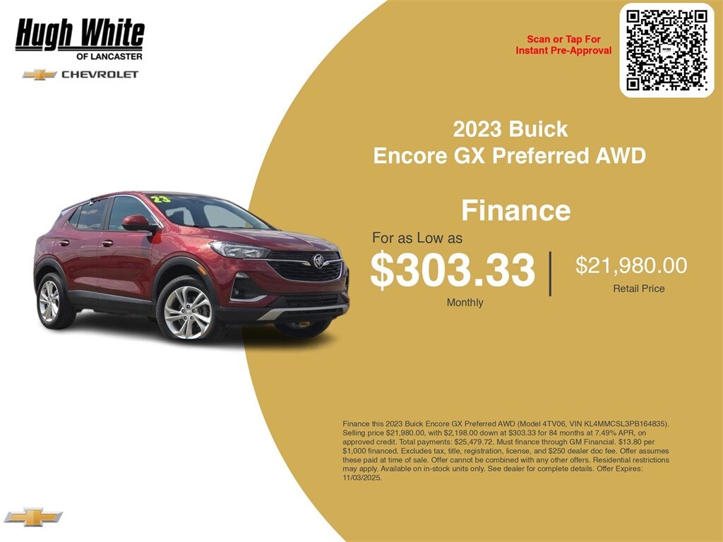 Certified 2023 Buick Encore GX Preferred SUV