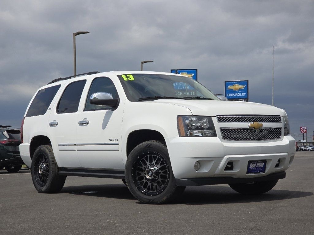 Used 2013 Chevrolet Tahoe LTZ with VIN 1GNSKCE05DR370642 for sale in Lancaster, OH