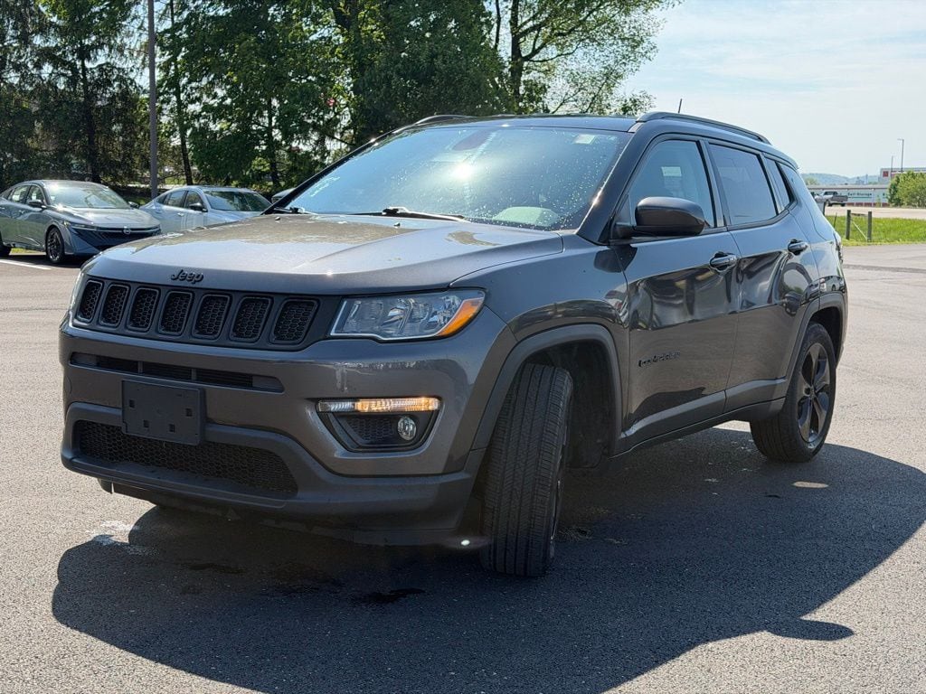 Used 2020 Jeep Compass Altitude with VIN 3C4NJCBB8LT110501 for sale in Lancaster, OH