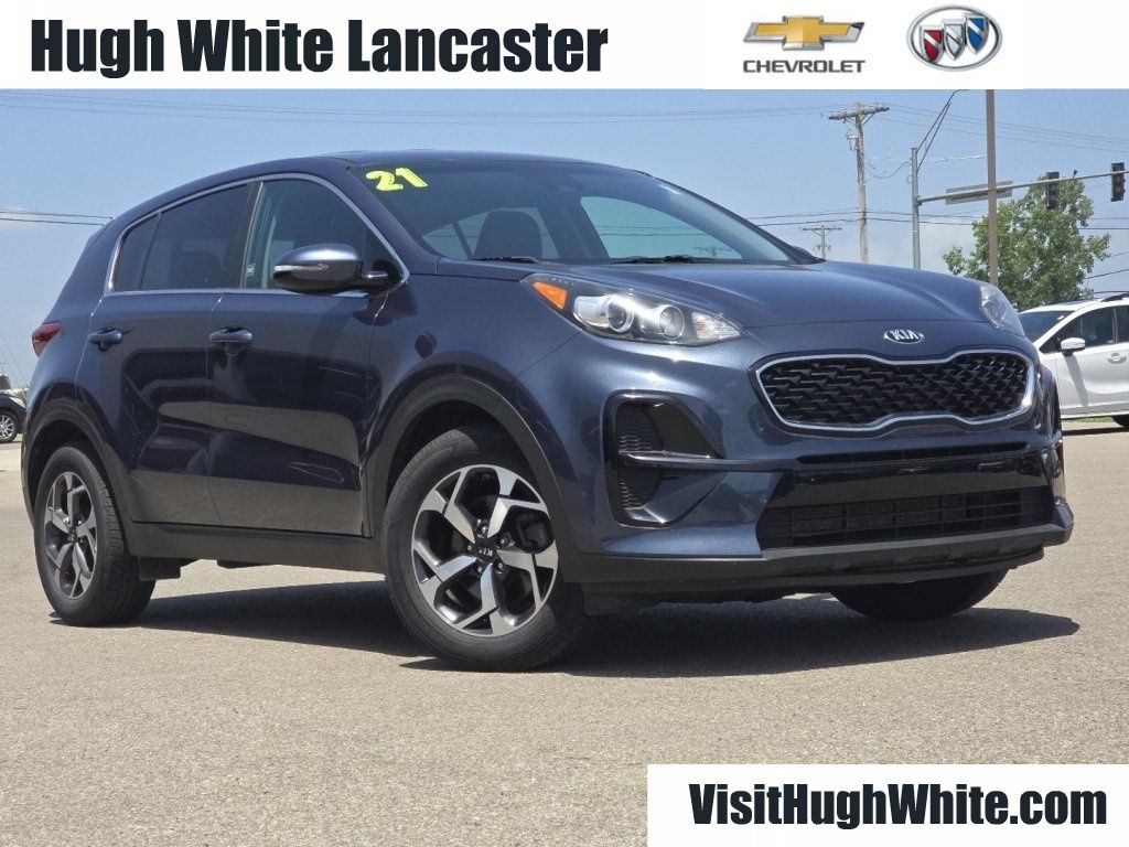 Used 2021 Kia Sportage LX with VIN KNDPM3AC9M7938864 for sale in Lancaster, OH