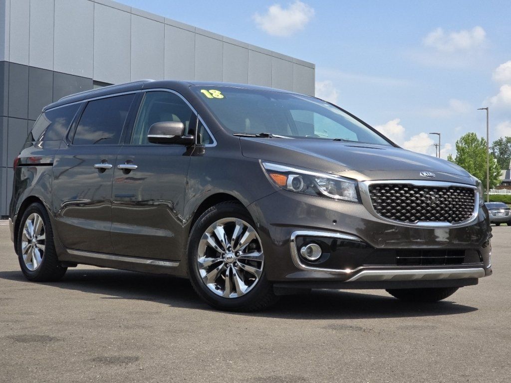 Used 2018 Kia Sedona SX Limited with VIN KNDME5C12J6394040 for sale in Lancaster, OH