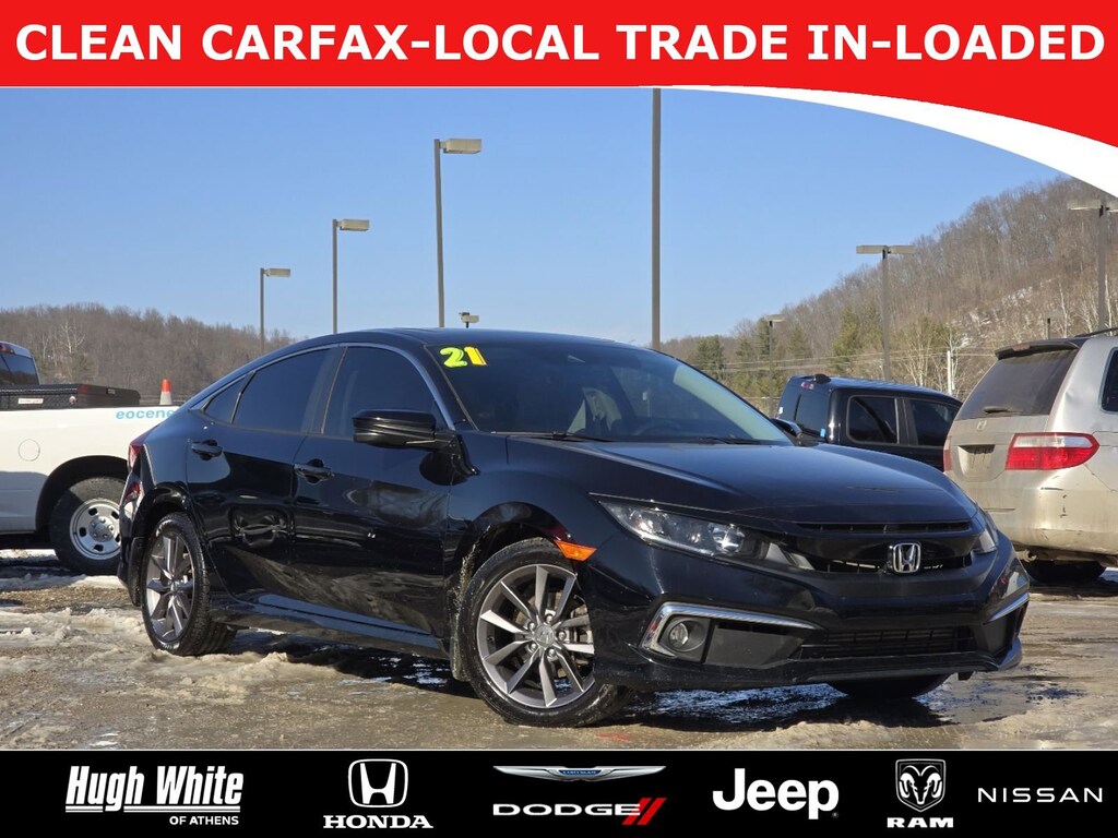 Used 2021 Honda Civic EX Sedan