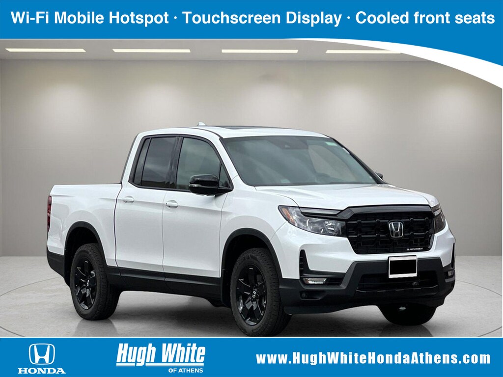 New 2026 Honda Ridgeline Black Edition Truck Crew Cab