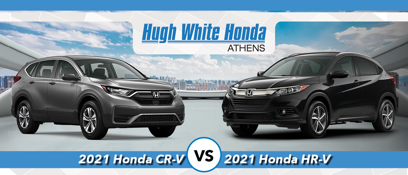 2021 Honda CR-V vs 2021 Honda HR-V