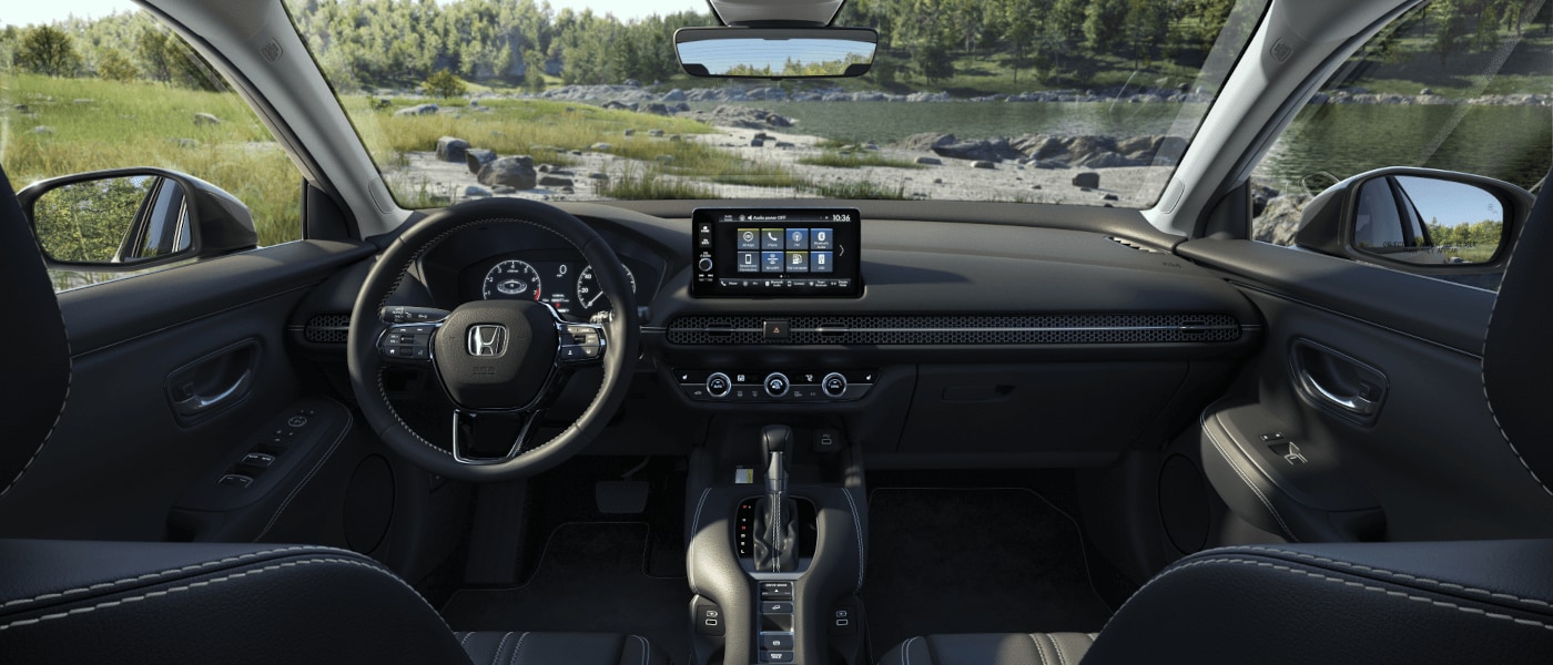 2024 Honday HR-V interior dashboard and windshield