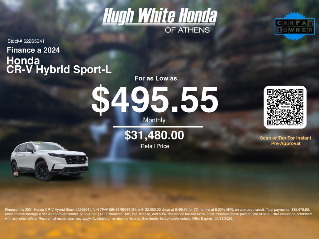 Used 2024 Honda CR-V Hybrid Sport-L SUV