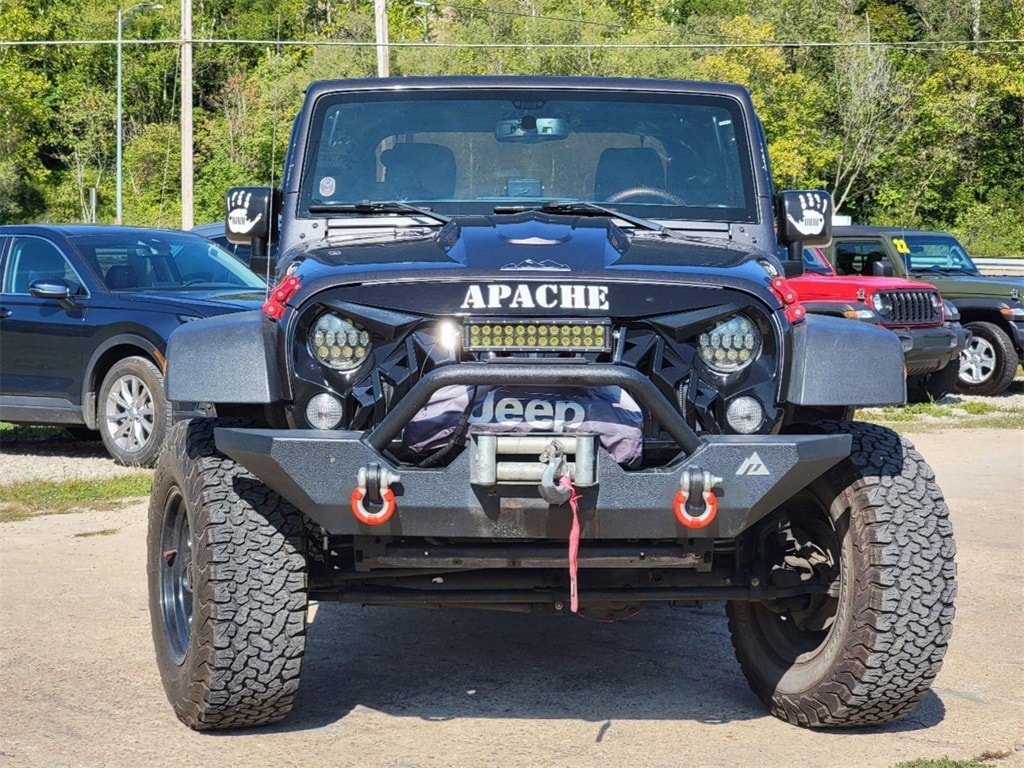 Used 2018 Jeep Wrangler JK Sport S with VIN 1C4AJWAG8JL861605 for sale in Athens, OH