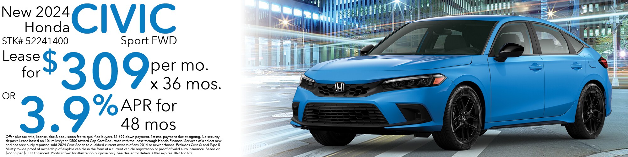 New Honda Lease Deals in Athens, OH HRV, CRV, & More!