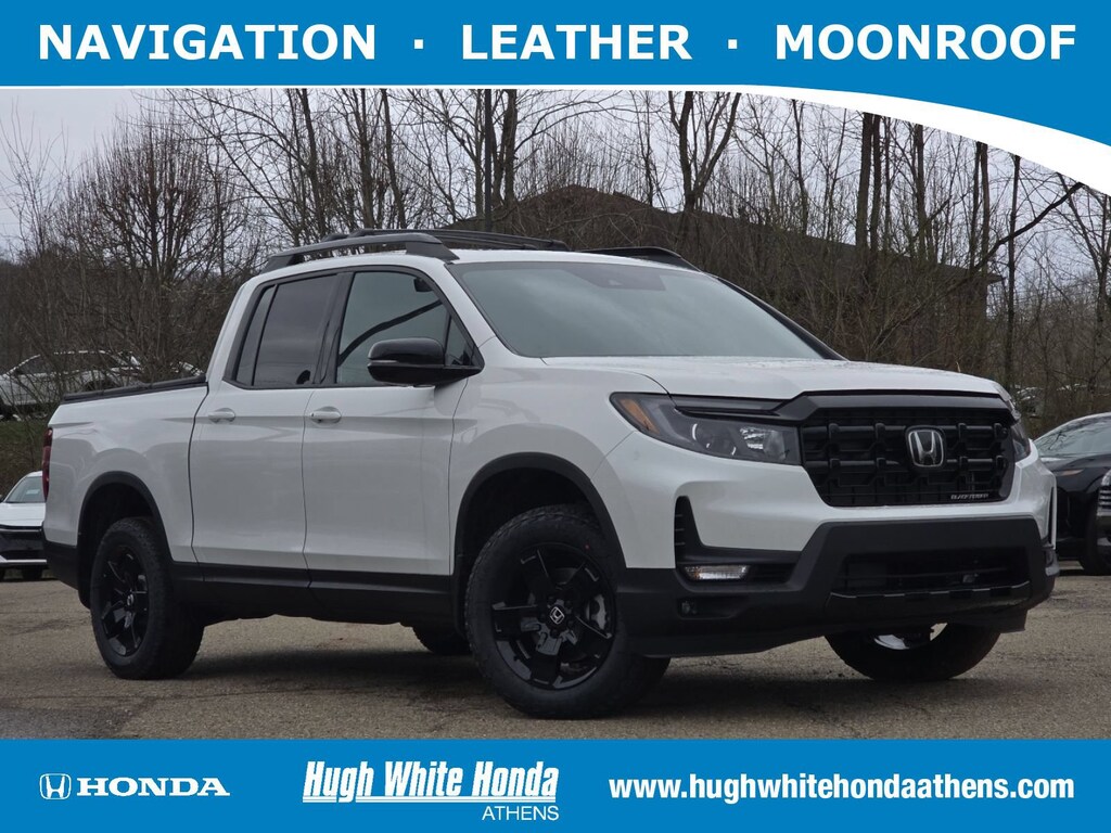New 2026 Honda Ridgeline Black Edition Truck Crew Cab