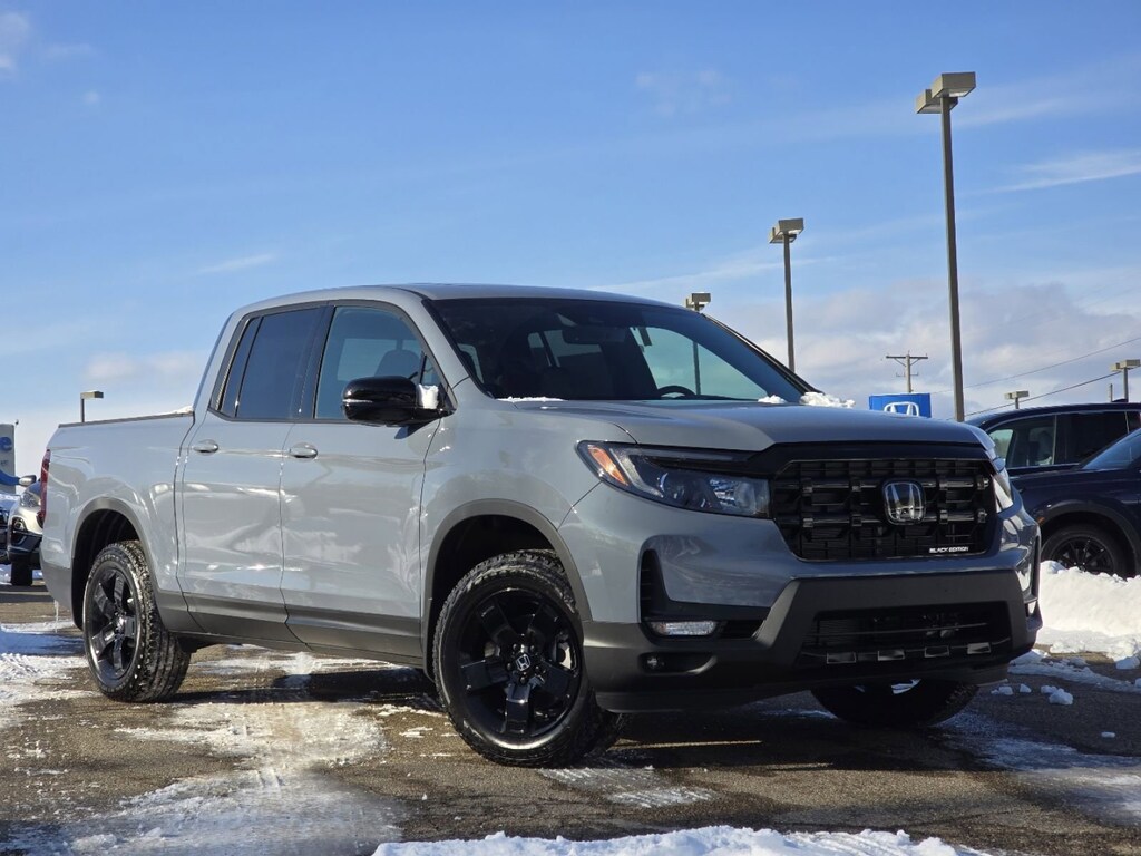 New 2026 Honda Ridgeline Black Edition Truck Crew Cab
