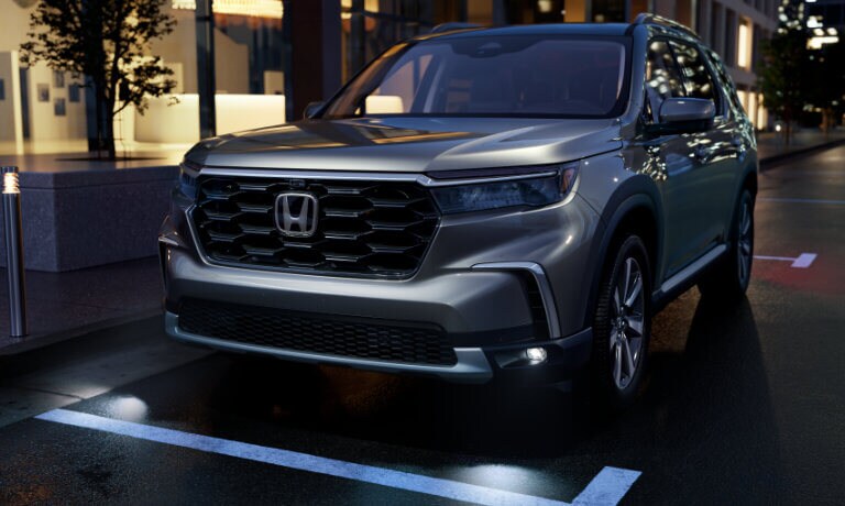 2024 Honda Pilot parked on city street