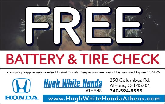 Free Battery and Tire Check
