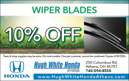 10% Off Wiper Blades