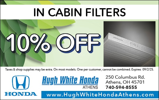 10% Off In Cabin Filters